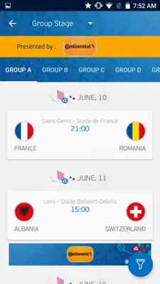 EURO 2024 & Women's EURO 2025 android App screenshot 6